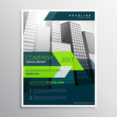 modern company brochure template design