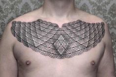 Linear and Geometric Tattoos #Tattoo #body art #ink #Tattoo art