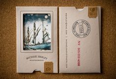 Michael Barley Photography #packaging #portfolio #cards #business