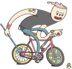 Bikepolo : Brosmind #illustration #brosmind