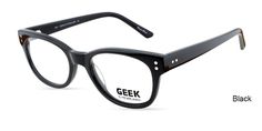 Black, GEEK 401 Eyeglasses