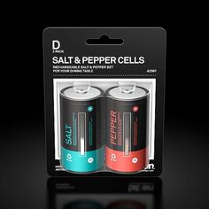 I'm not a battery » Design You Trust – Social design inspiration! #kitchenware #pepper #salt #battery