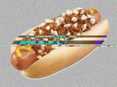 All sizes | Chili dog | Flickr - Photo Sharing! #databend #glitch #hotdog