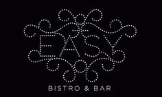 Widgets & Stone - Easy Bistro & Bar #logo #white #black #and