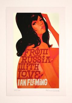 Awesome Robo!: 15 James Bond Pinup Prints By Michael Gillette #bond #james #poster #film #007
