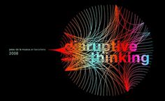 Global Dialogues: Disruptive Thinking | UeBERSEE #logo #branding