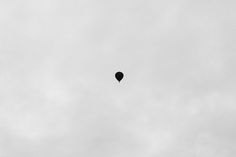 Balloon #white #sky #black #balloon #freedom #fly #minimal #and #alone