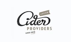 Austin Cider Providers #logo #identity #logotype #branding