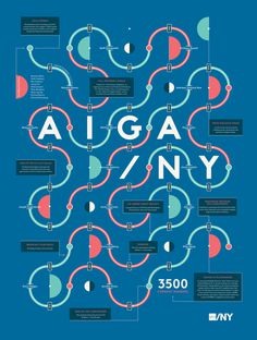 AIGA/NY 100 Poster