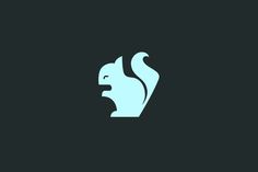 SQRL_logo — Smiling Wolf #mark #logo #illustration #squirrel