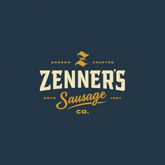 Zenner’s Sausage Co. by @murmurcreative