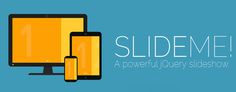 Responsive and Powerful jQuery slideshow : Slideme #gallery #jquery
