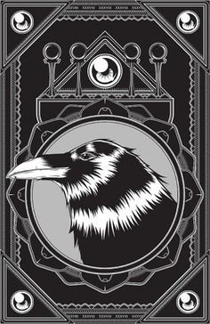 Vector Illustration Collection 01 on the Behance Network #vector #black #derek #illustration #gangi #raven