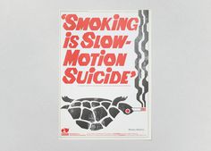 Biman Mullick's anti-smoking posters