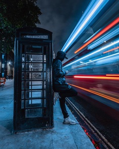 Moody Street Photos of London After Dark by Luke Holbrook
