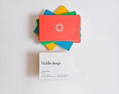 Huddle design : A Friend Of Mine #huddle #business #print #design #cards #afom