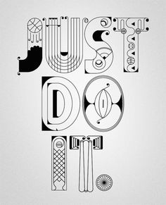 FFFFOUND! | NIKE x Type illustrations 2010 on the Behance Network #type #lettering