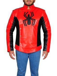 SPIDER MAN LAST STAND LEATHER JACKET