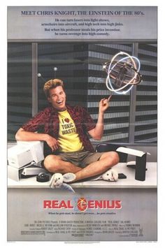 Real Genius Poster - Internet Movie Poster Awards Gallery #movie #real #80s #poster #genius
