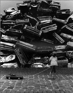 Lucien Wijckmans #junk #child #cars #photography #toy