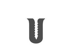 Dribbble - Screw U by Mike Erickson #design #u #graphic #screw #logo