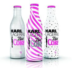 WITH LOVE, FROM JESS #coke #karl #diet #pink #black #brand #lagerfeld