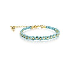 Leather + Faceted Bead Bracelet #jewelry #bracelet