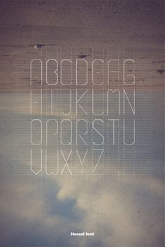 Revolutionary Road on the Behance Network #font #clouds #down #hessel #upside