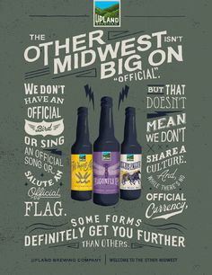 Upland Brewing Poster #beer #poster
