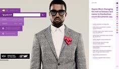 Yahoo.com #yahoo #design #ui #website #purple #web