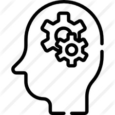 See more icon inspiration related to Cognitive, brain, education, head, gear, cogwheel and people on Flaticon.