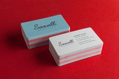 Saxall #business #print #letter #press #cards