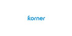 Korner logo wordmark on white background