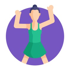 See more icon inspiration related to peple, art and design, dance, dancer, dancing, persons, person, people and music on Flaticon.