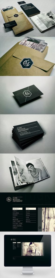 printing techniques // E.M. Photography on Branding Served #identity