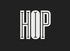 Hip-Hop #serif #design #sans #logo #hop #type #hip #typography