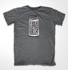 I love beer — Two Arms Inc #print #tshirt #shirt #screen #illustration