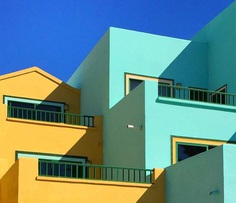 Aesthetic and Color Pop Architecture Photos by Tekla Evelina Severin