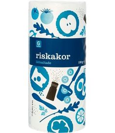 Free Flavour » Garant Riskakor #packaging #shaker #illustration #riskakor #salt #spot