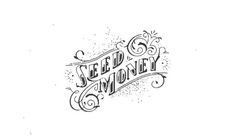 seed money logo #logo #letter #type #hand