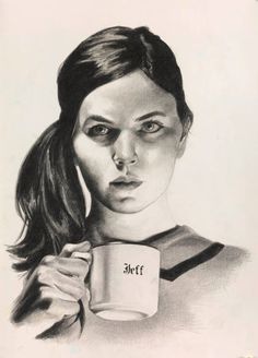 Mercedes Helnwein | PICDIT #drawing #art