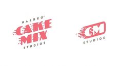 Cake Mix Studios Logotype and Iconography | Hasbro | Helms Workshop #type #identity #helmsworkshop #logo