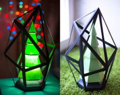 Papercraft Lamp - Like a Diamond