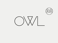 new stiletto work: owl optics #fashion #logo