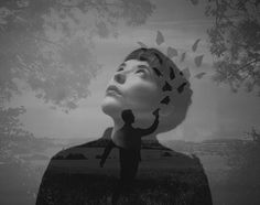 Incredible Double Exposure Portraits by Muhammed Faread