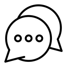 See more icon inspiration related to comment, chat, message, conversation, bubble speech and interface on Flaticon.