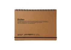 Düller Sketchbook (Sketchbooks) | Stationery | Vetted #craft #dller #paper #sketchbook