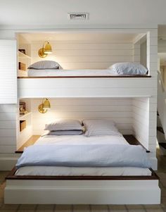 Image Spark Image tagged "bedroom", "clever!", "interiors" bluesky #white #void #solid #interiors #wood #architecture