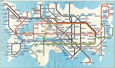 Global Tube Map | Colossal #public #underground #transit #tube #map #transportation
