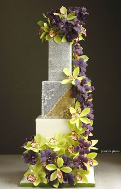 Wedding Cakes: Floral Cakes by Jessica MV - floral cakes